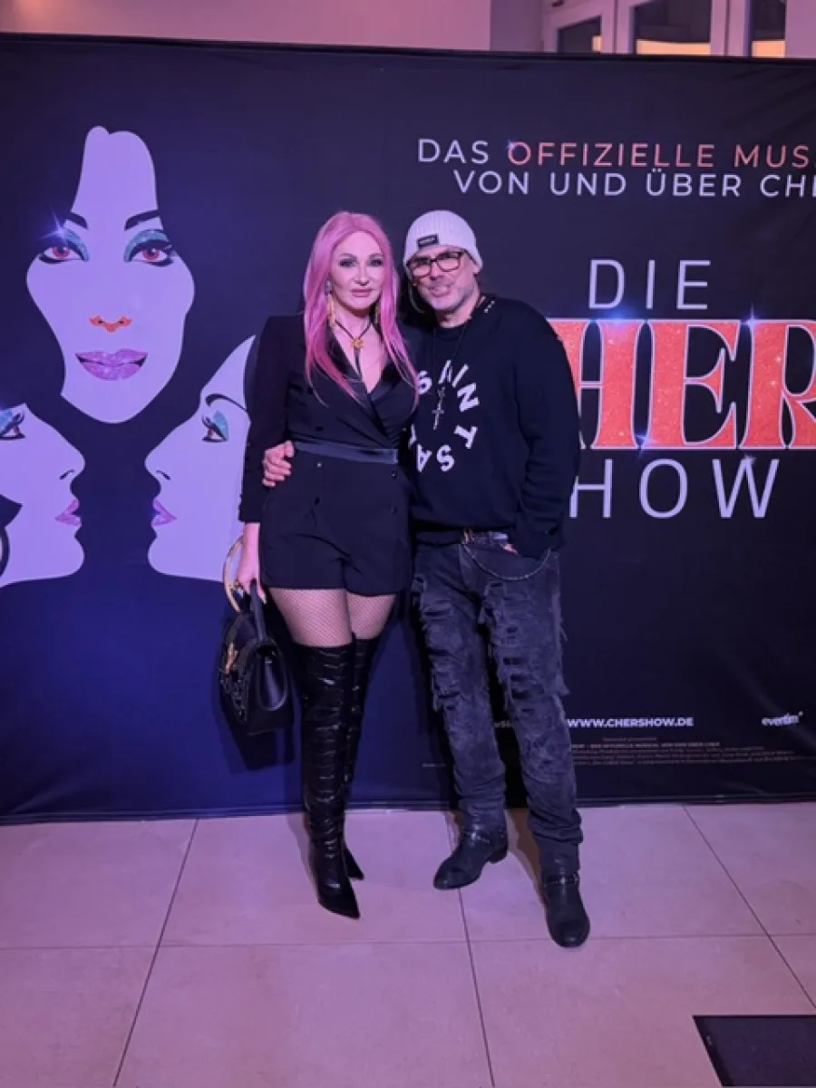 Michaela und Silvio bei einer Veranstaltung